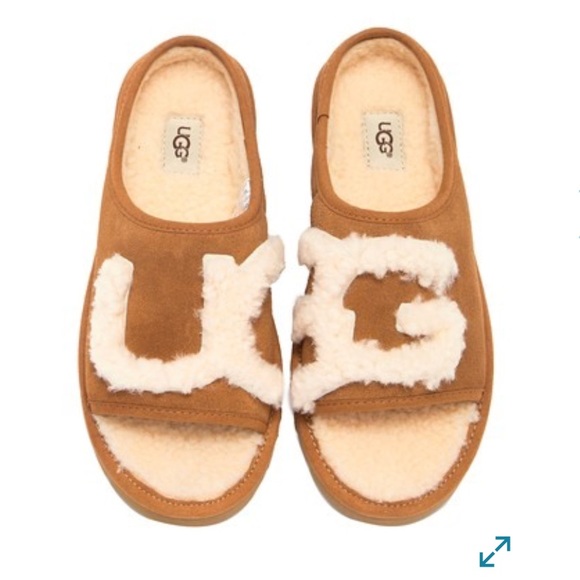 ugg slide uggpure lined slipper
